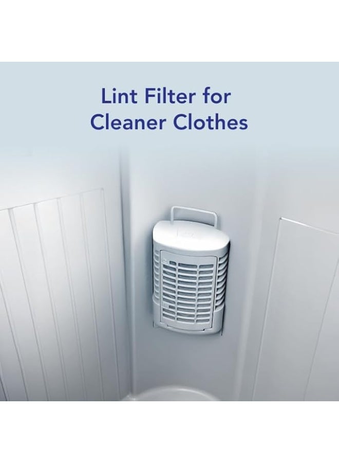 Super General 18 Kg Twin Tub Semi Automatic Washing Machine , Lint Filter, Spin Dry, Rust-Proof, Heavy-Duty Motor SGW1800 Light Grey Green - Image 4