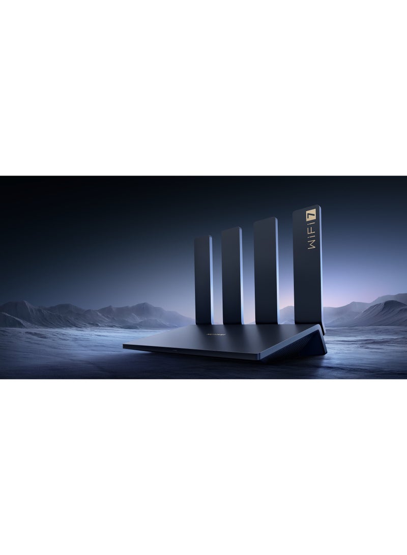 HUAWEI WiFi BE3 Pro | 3.6 Gbps Dual-Band Wi-Fi 7 with Smart Antenna I Dual 2.5GE Ports - YGJN-BE33 | Black - Image 4