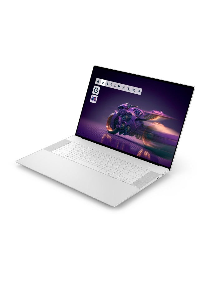 ديل (Upgraded Version) 16 Premium Laptop, 16.3" 4K OLED Touch Display, Intel Core Ultra 9 285H Processor, 32GB RAM, 1TB SSD, GeForce RTX 5060 8GB GPU,Windows 11 English Platinum English Platinum - Image 3