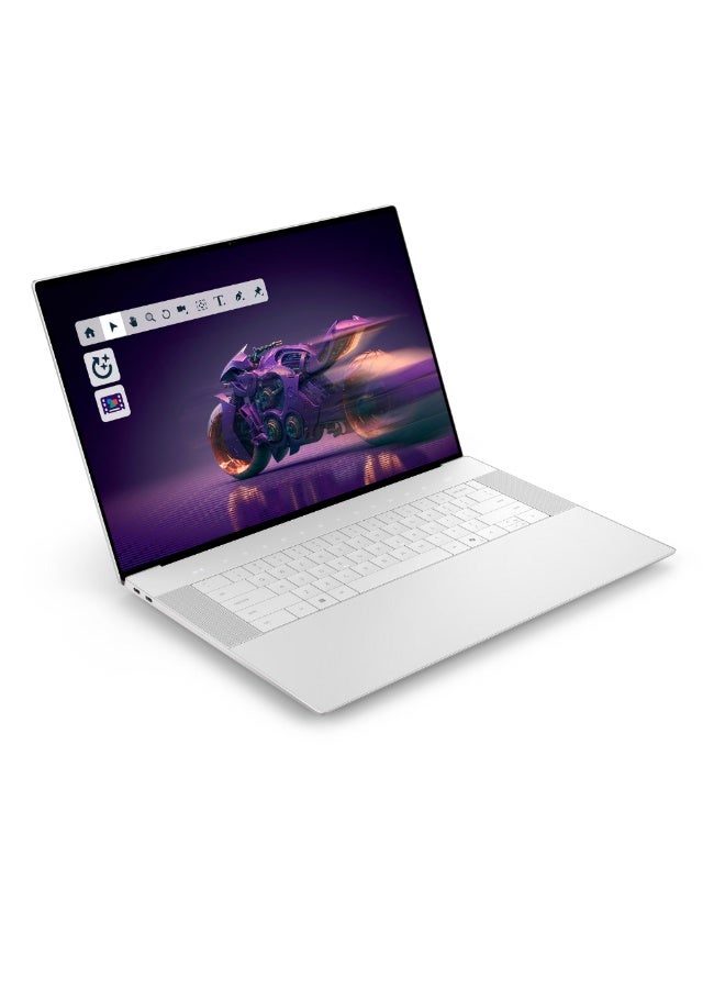 ديل (Upgraded Version) 16 Premium Laptop, 16.3" 4K OLED Touch Display, Intel Core Ultra 9 285H Processor, 32GB RAM, 1TB SSD, GeForce RTX 5060 8GB GPU,Windows 11 English Platinum English Platinum - Image 2
