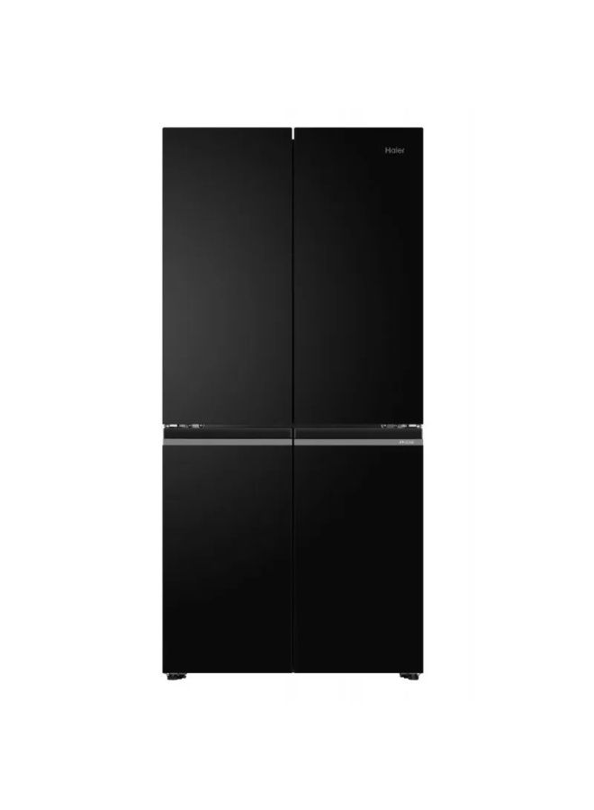 Haier Refrigerator 4 Doors 580 Liter Inverter Glass Black HRF-580 TDBG HRF-580TDBG black - Image 2