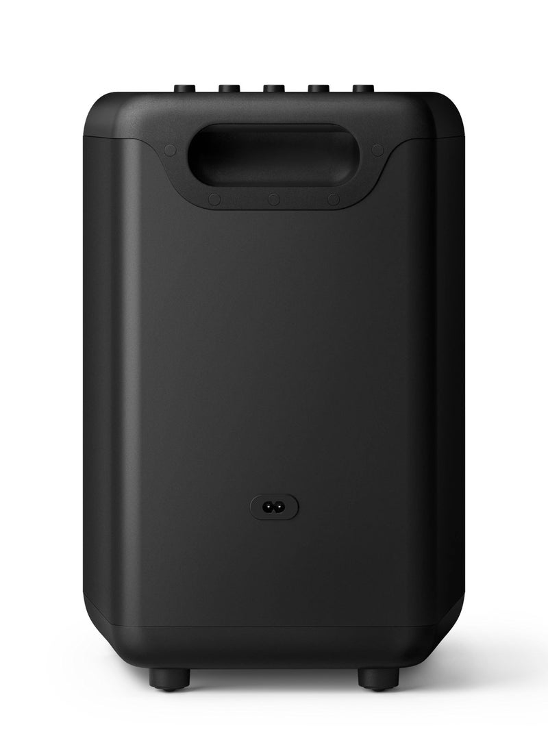 Philips TAX3206 Bluetooth Party Speaker – 80W Sound, LED Party Lights, Karaoke Mode, Guitar Input, USB & Bluetooth Playback, 14H Battery TAX3206 black - Image 4