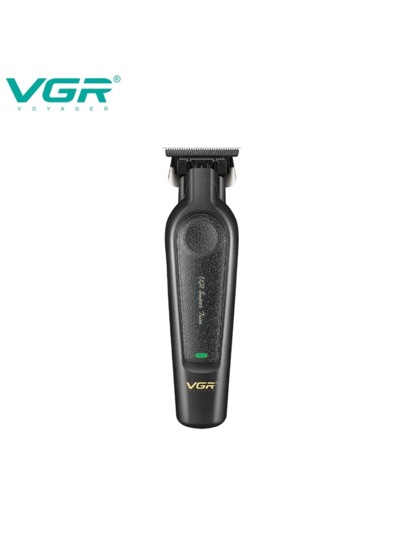 VGR Hair Trimmers Professional Barber Cordless Clippers V-995 Black - Image 5