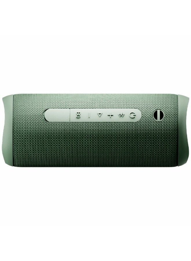 كيو سي واي Sp7 Portable Bluetooth Speaker Stereo Sound IPX7 RGB Show GREEN - Image 2