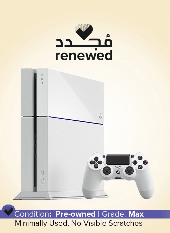 Sony Renewed - PlayStation 4 - 1TB - Fat - White - Image 1