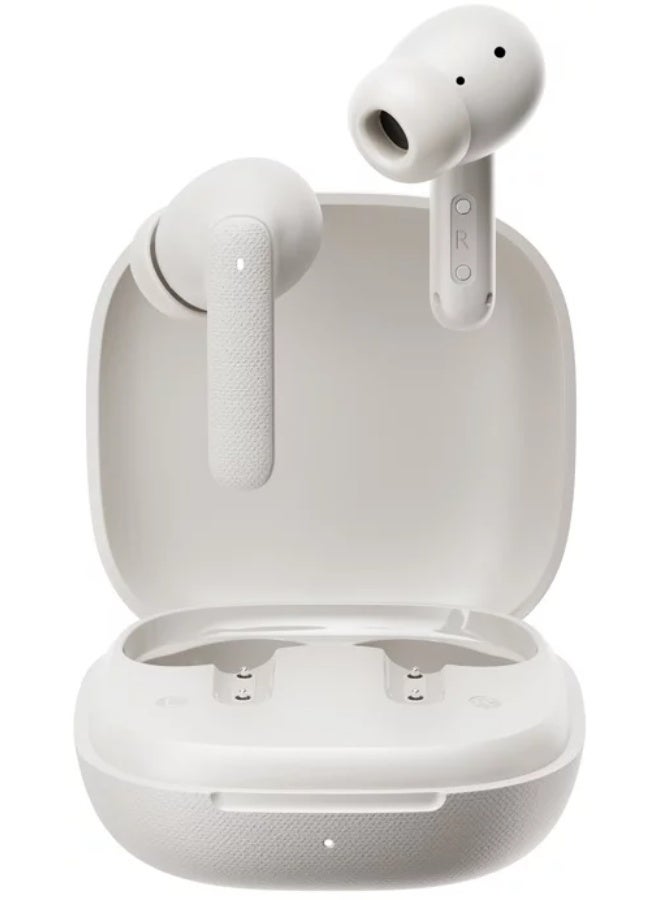 كيو سي واي QCY Buds T43 ENC TWS Earbuds – White white - Image 4