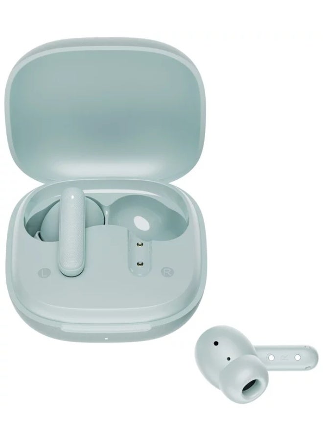كيو سي واي QCY Buds T43 ENC TWS Earbuds –  Light Blue Light Blue - Image 3