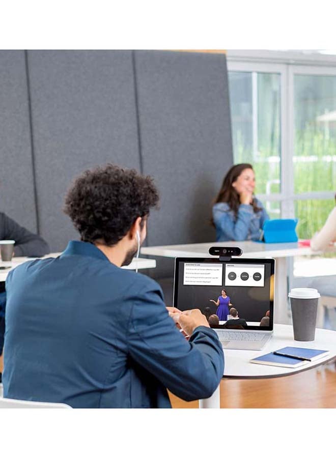 لوجيتيك Renewed - Brio Stream Webcam, Ultra HD 4K Streaming Edition, 1080p/60fps Hyper-Fast Streaming, Wide Adjustable Field of View for Gaming, Works with Skype, Zoom, Xsplit, Youtube, PC/Xbox/Laptop black - Image 5