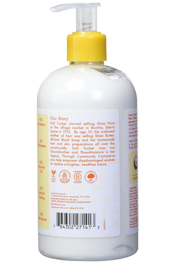 SheaMoisture Coconut Custard Conditioner 13 Ounce Pump (384ml) 384ml - Image 2