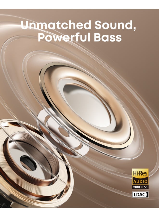 ساوند كور AeroClip من أنكر، سماعات أذن مفتوحة، سماعات رأس قابلة للتعليق، راحة متكيفة، مكالمات واضحة مع 4 ميكروفونات وذكاء اصطناعي، ملاءمة مستقرة، محركات 12 مم لصوت جهير قوي، دقة عالية، تصميم حلقة مفتوحة - Image 4