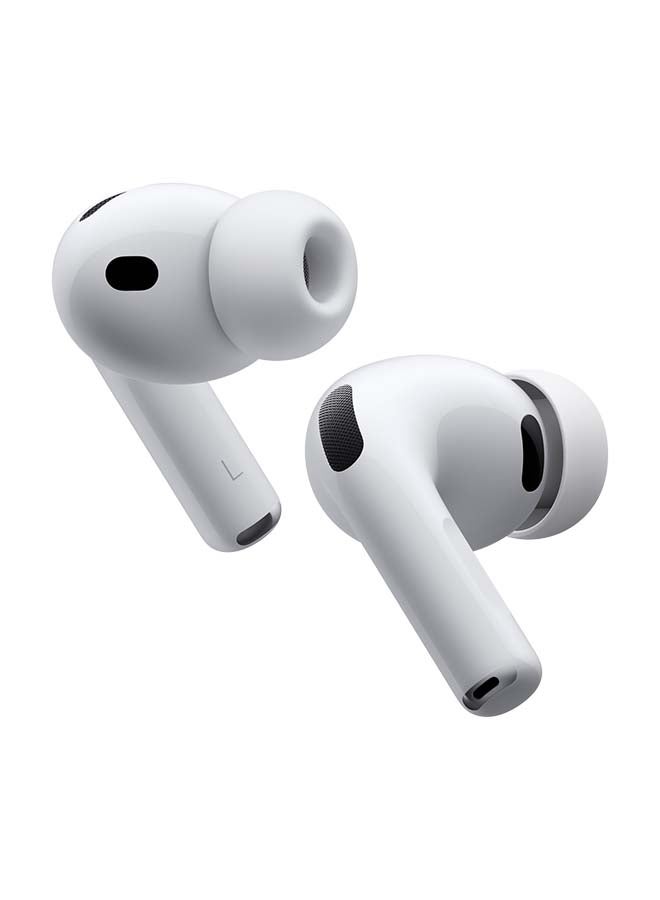 Apple AirPods Pro 3 Wireless Earbuds, Bluetooth Headphones, Active Noise Cancellation, Hearing Test, Hearing Aid,Hearing Protection features, Heart rate sensing during workouts, Live Translation, High-Fidelity Sound, H2 Chip, USB-C Charging - White - Image 3