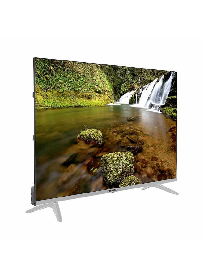 TORNADO 50 Inch 4K Frameless Smart TV Android Built-In Receiver 50UA5300E Grey - Image 2