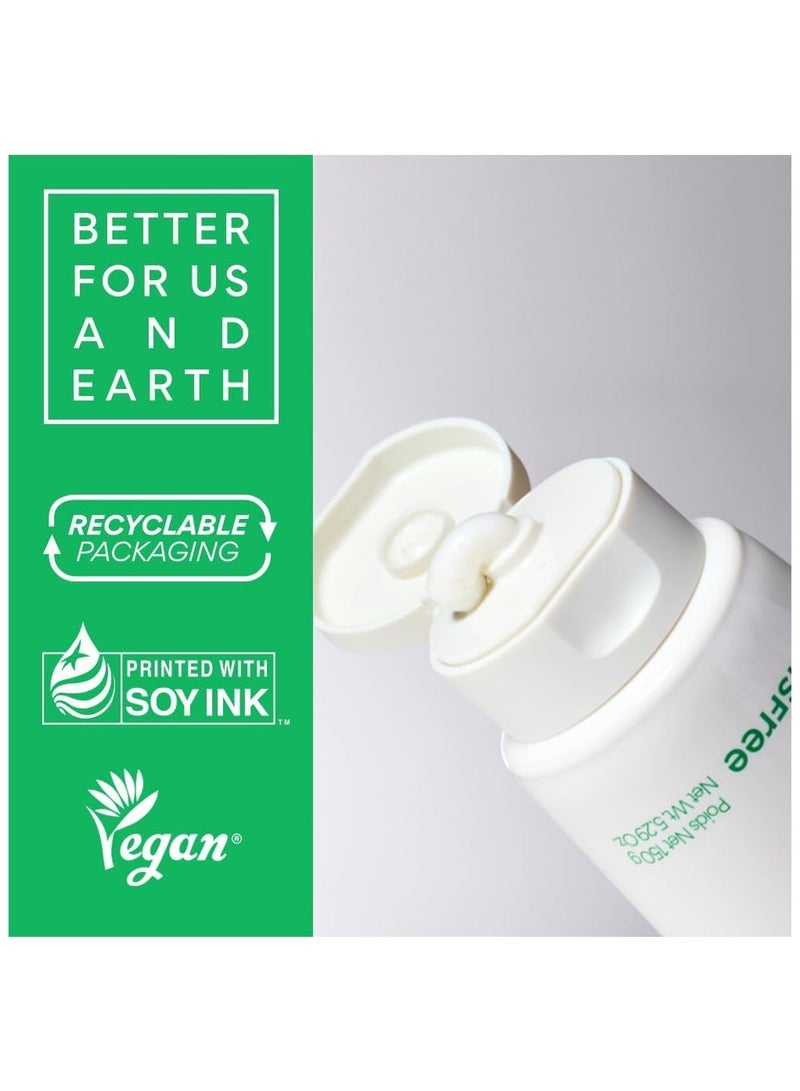 إنِّسفري رغوة تنظيف الأحماض الأمينية من شاي الأخضر من إينيسفري، خالية من الكبريتات، منظف وجه مرطب كوري برغوة لطيفة - Image 2