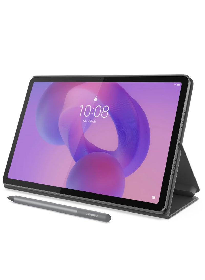 Lenovo Idea Tab 11-Inch Luna Grey 8GB RAM 256GB WiFi - Middle East Version With Pen and Folio Case - Image 1