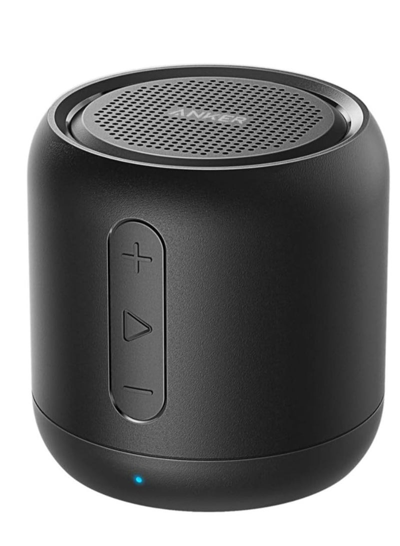 ساوند كور أنكر ساوندكور ميني، مكبر صوت بلوتوث فائق الحمل مع 15 ساعة من وقت التشغيل، نطاق بلوتوث 66 قدم، مكبر صوت لاسلكي مع صوت جهير معزز، ميكروفون لإلغاء الضوضاء، للاستخدام الخارجي، السفر، المنزل - Image 1