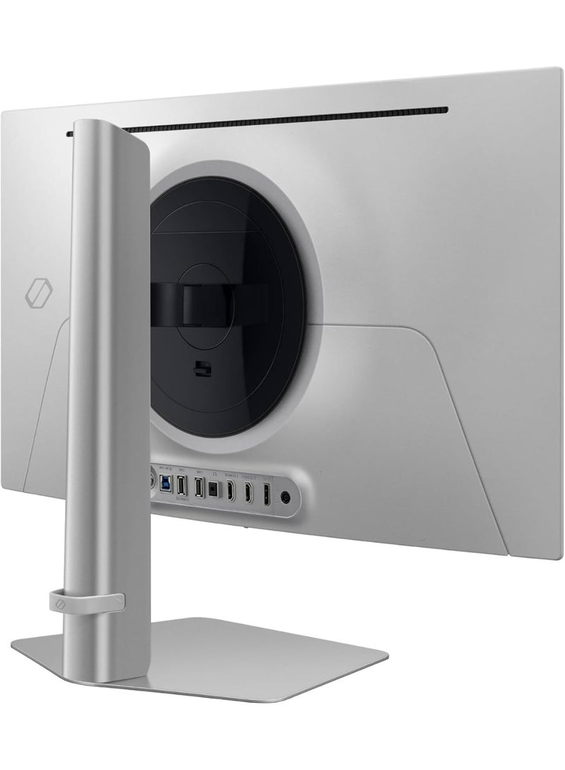 SAMSUNG 27 Odyssey OLED G6 (G61SD) QHD 240Hz 0.03ms FreeSync Premium Pro Gaming Monitor with Sleek Metal Design Silver - Image 3