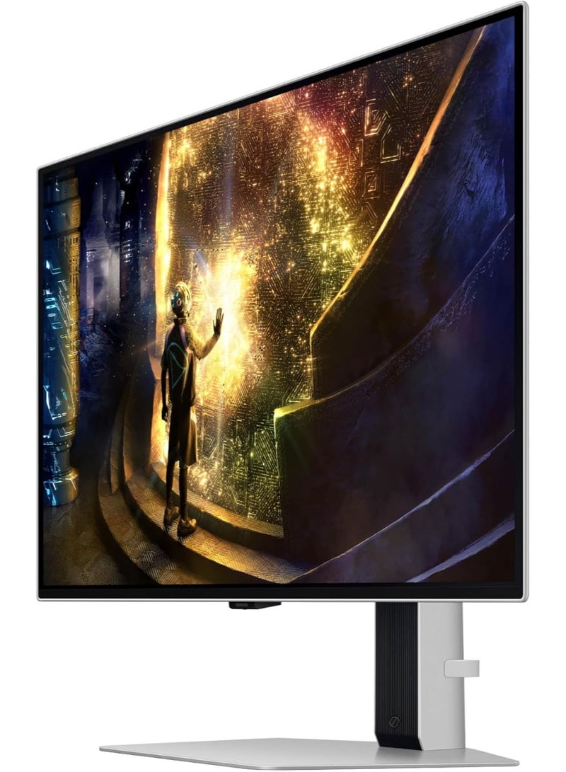 SAMSUNG 27 Odyssey OLED G6 (G61SD) QHD 240Hz 0.03ms FreeSync Premium Pro Gaming Monitor with Sleek Metal Design Silver - Image 2