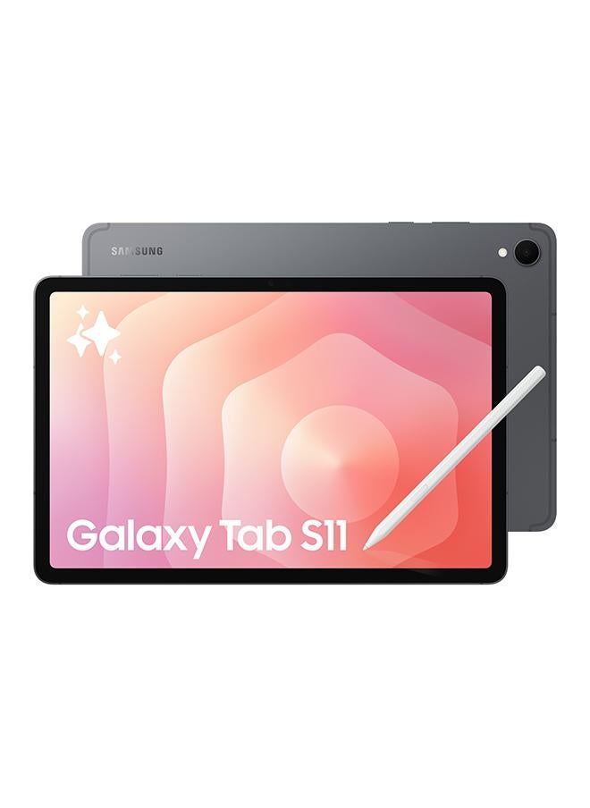 Samsung Galaxy Tab S11 AI Tablet Gray 5G 12GB RAM 128GB - Middle East Version - Image 1