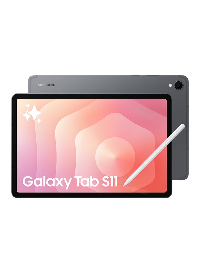 Samsung Galaxy Tab S11 AI Tablet Gray 5G 12GB RAM 256GB - Middle East Version - Image 1