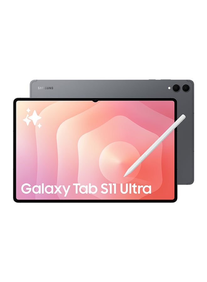 سامسونج جالاكسي تاب S11 ألترا AI تابلت رمادي 5G 12GB RAM 256GB - نسخة الشرق الأوسط - Image 1