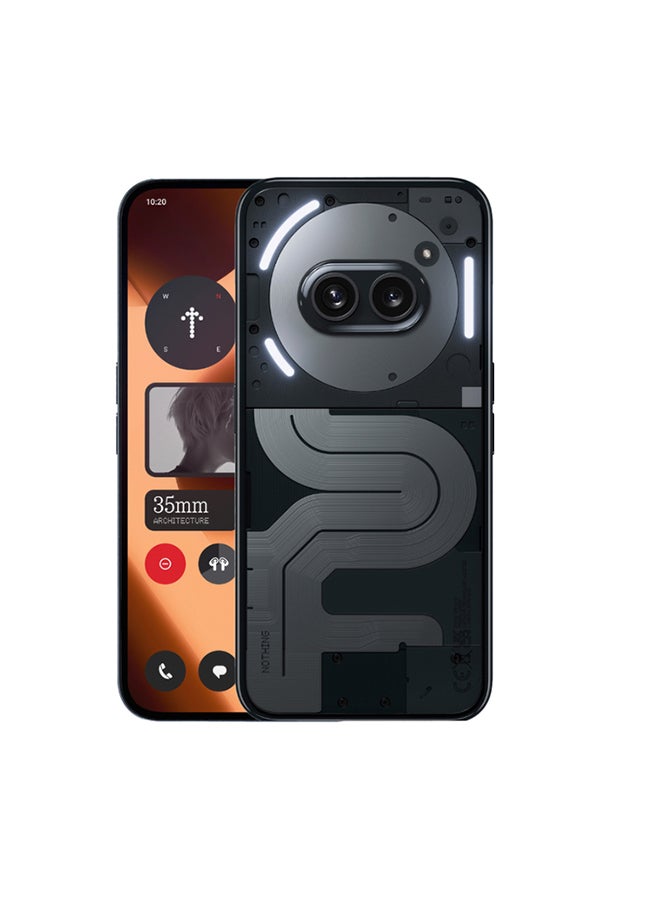 نوثينج هاتف (2a) بلس ثنائي الشريحة أسود 12 جيجابايت رام 256 جيجابايت - نسخة الشرق الأوسط - Image 1