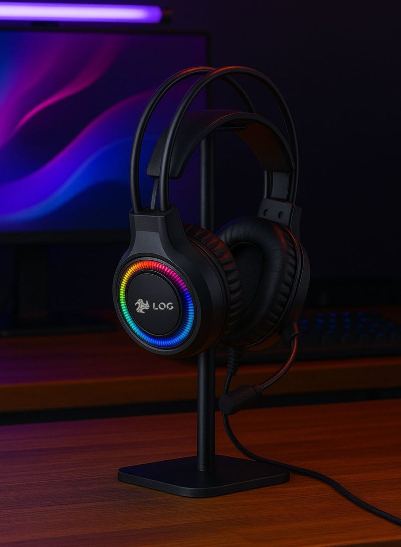 لوج سماعة الألعاب السلكية H402 للكمبيوتر و PS5 و PS4 و Xbox و Nintendo Switch - Image 5