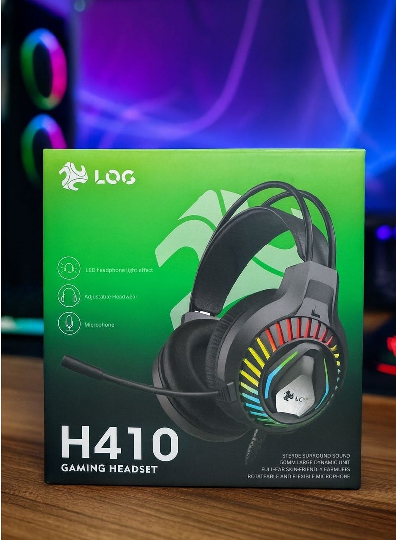 LOG H410 Wired Gaming Headset for PC & PS5 & PS4, Xbox, Nintendo Switch - Image 4