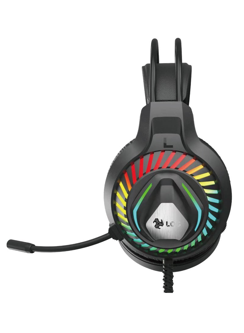 LOG H410 Wired Gaming Headset for PC & PS5 & PS4, Xbox, Nintendo Switch - Image 2