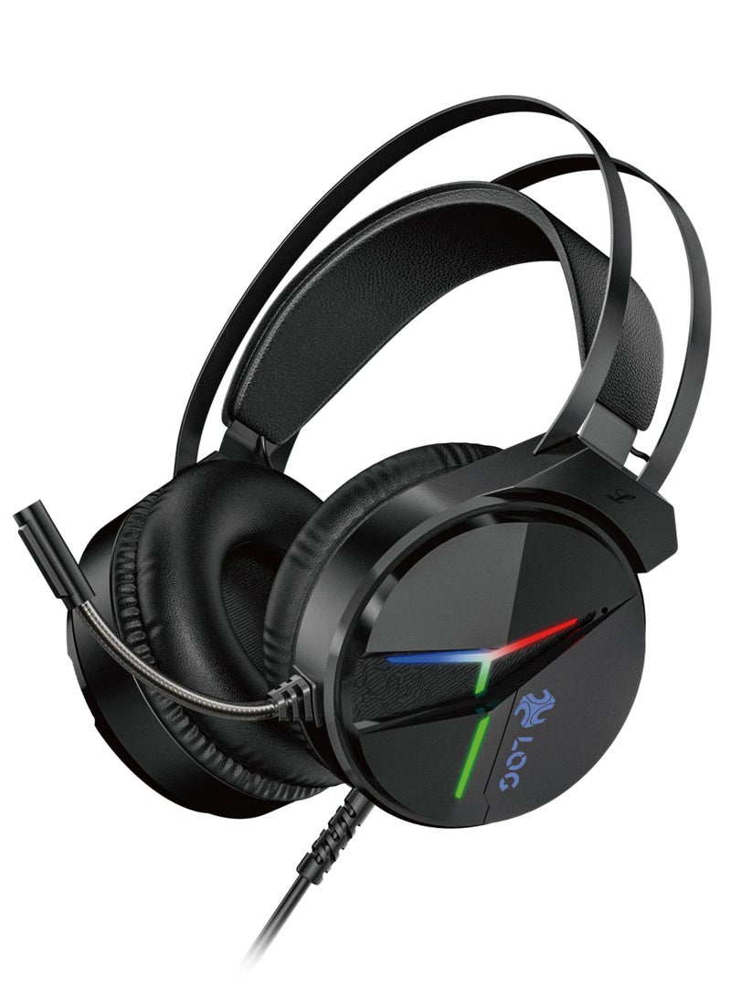 LOG G100 Wired Gaming Headset for PC & PS5 & PS4, Xbox, Nintendo Switch - Image 1