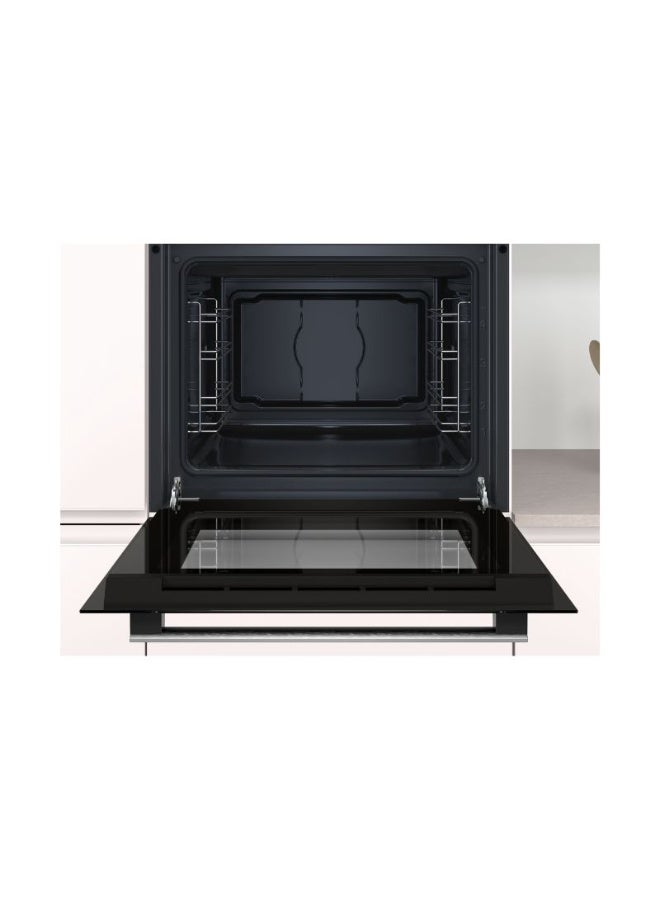 BOSCH 66L, Built-in Electric Oven with Grill, 3D Hotair, Hydrolytic Cleaning, 4 Heating Modes HBF011BR2M stainless_steel - Image 2