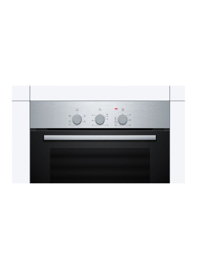 BOSCH 66L, Built-in Electric Oven with Grill, 3D Hotair, Hydrolytic Cleaning, 4 Heating Modes HBF011BR2M stainless_steel - Image 3