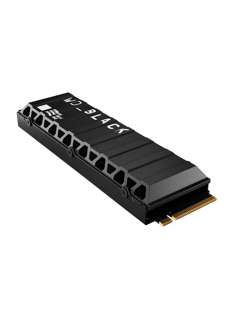 دبليو دي 4TB BLACK SN850X NVMe PCIe 4.0 Gaming Internal SSD with Heatsink, Up to 7300 MB/s Sequential Read & 6600 MB/s Write Speeds, M.2 2280, 1.75 Million Hours MTTF, 2400TB Endurance | WDS400T2XHE-00BCA0 4 TB - Image 2
