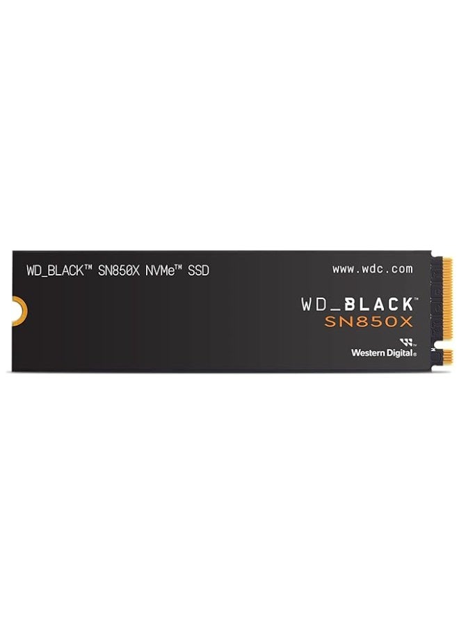 دبليو دي 2 TB BLACK SN850X NVMe PCIe 4.0 Gaming Internal SSD, Up to 7300 MB/s Sequential Read & 6600 MB/s Write Speeds, M.2 2280, 1.75 Million Hours MTTF, 12000TB Endurance | WDS200T2X0E 2 TB - Image 2