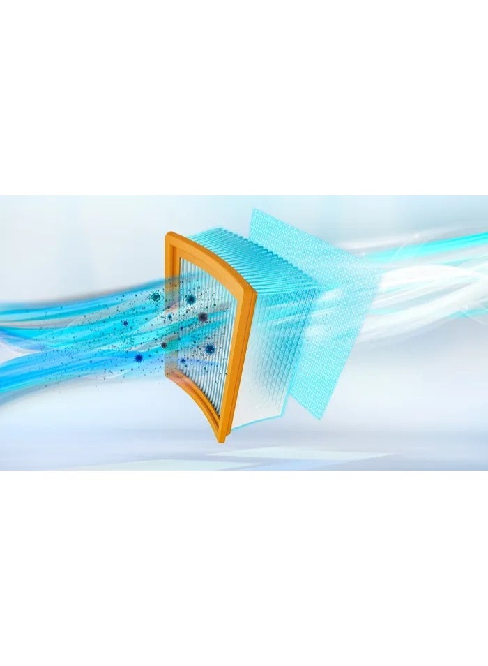 بوش Series 4 Bagged Vacuum Cleaner Powerful Motor High Suction Power Allergy Friendly - 4 L 2000 W BGL41WFAMP Deep Petrol - Image 4