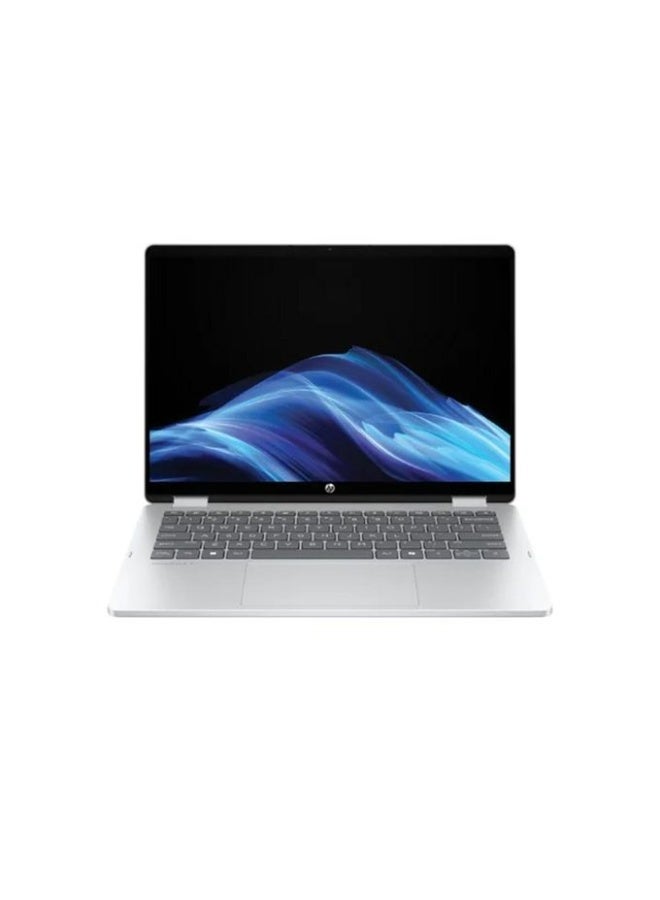 HP HP Omnibook 5 Flip 14-fp0004ne (C18B3EA), 14" WUXGA (1920x1200) IPS Touch Display, Intel Core i5-1334U, 8GB LPDDR5, 1TB SSD, Intel Iris Xe, Windows 11, Natural Silver, Backlit KB, + HP MPP Rechargeable Pen Natural Silver