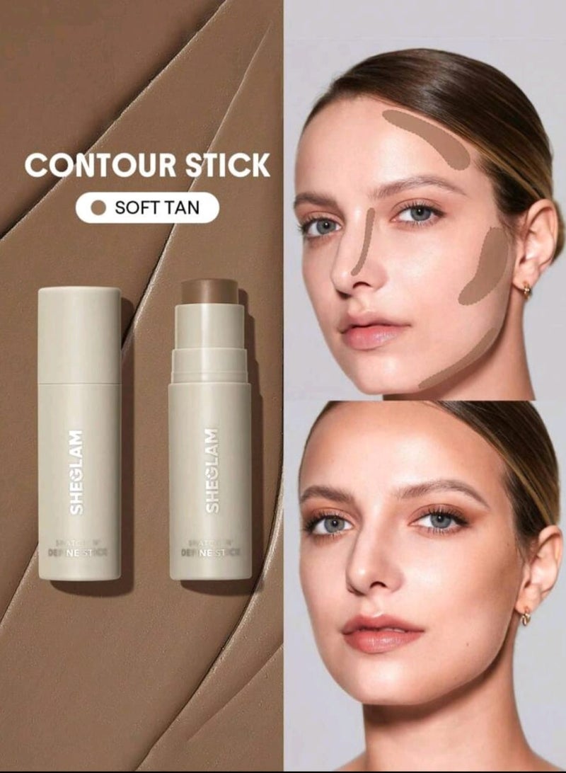 SHEGLAM Snatch 'N' Define Stick - Soft Tan Cream Contour Stick Soft Tan - Image 1