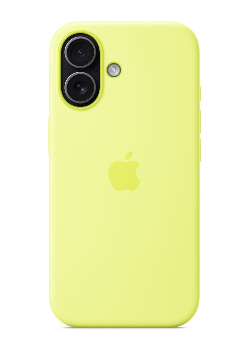 Apple iPhone 17 Silicone Case with MagSafe - Neon Yellow - Image 5
