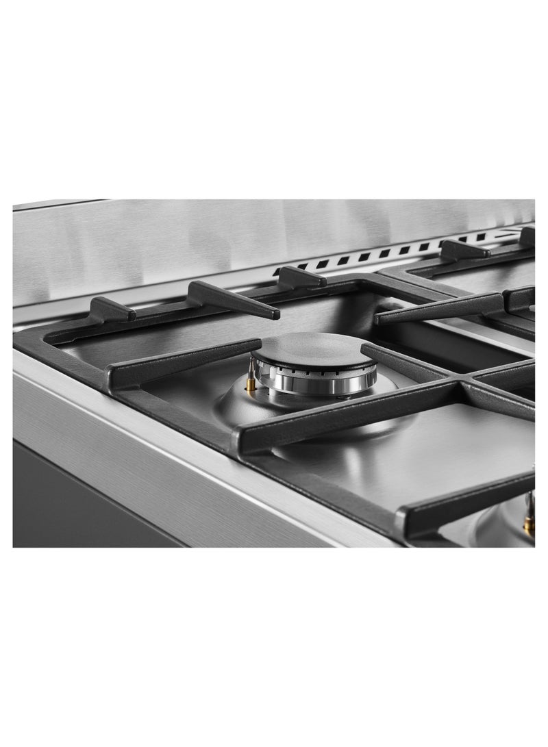 Toshiba 90x60 Professional Gas Cooker with 5 Gas Burner having Mechanical Control & Molded Rack Support-Grey RQ1-90MG5GE(GR) Charcoal Grey - Image 3