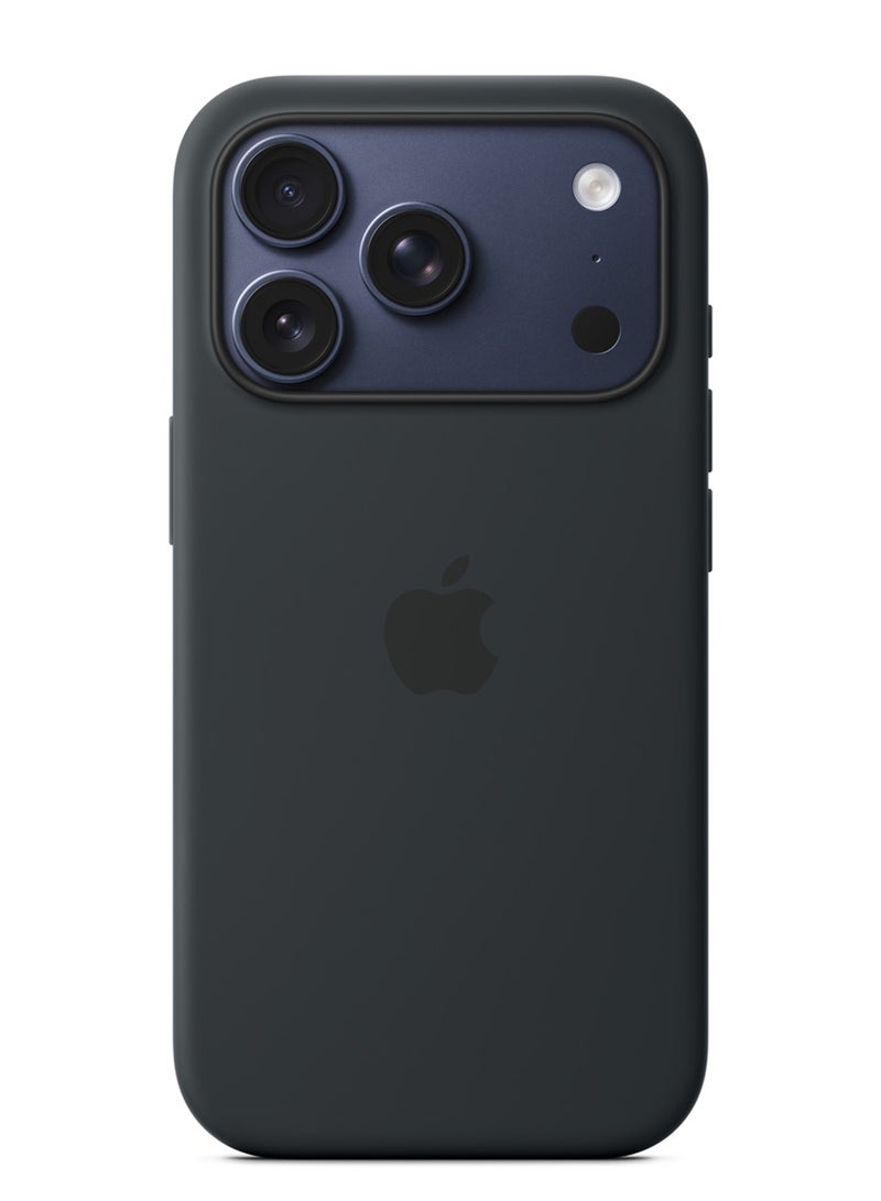 Apple iPhone 17 Pro Silicone Case with MagSafe – Black - Image 3