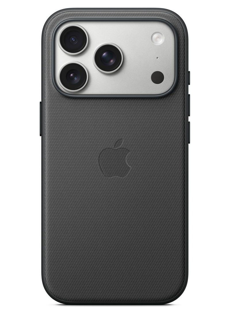 Apple iPhone 17 Pro TechWoven Case with MagSafe - Black - Image 1