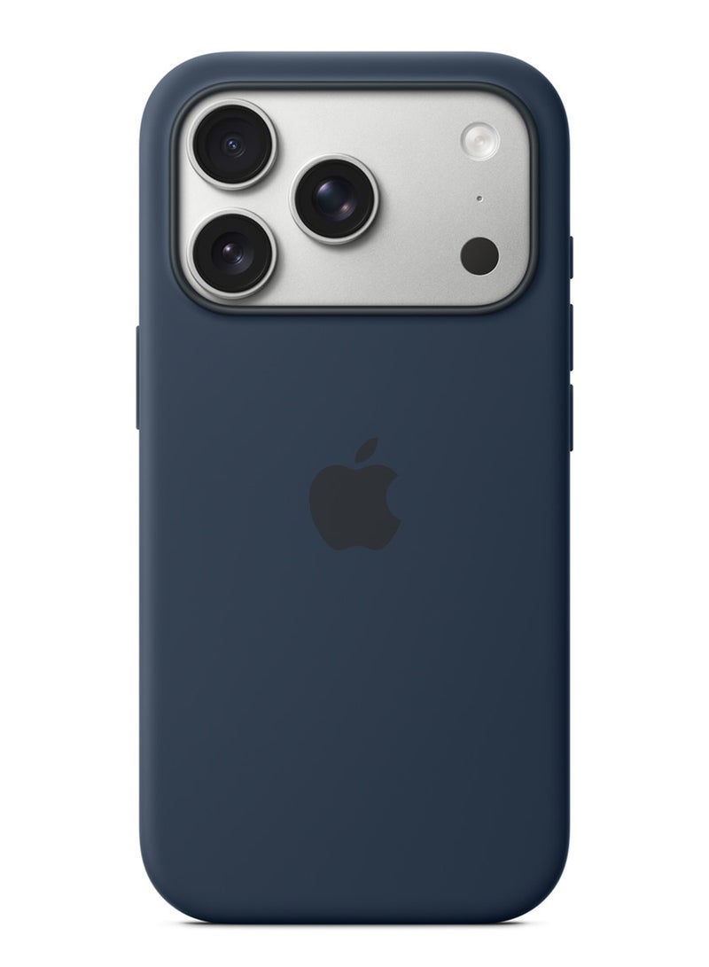 Apple iPhone 17 Pro Silicone Case with MagSafe – Midnight - Image 3