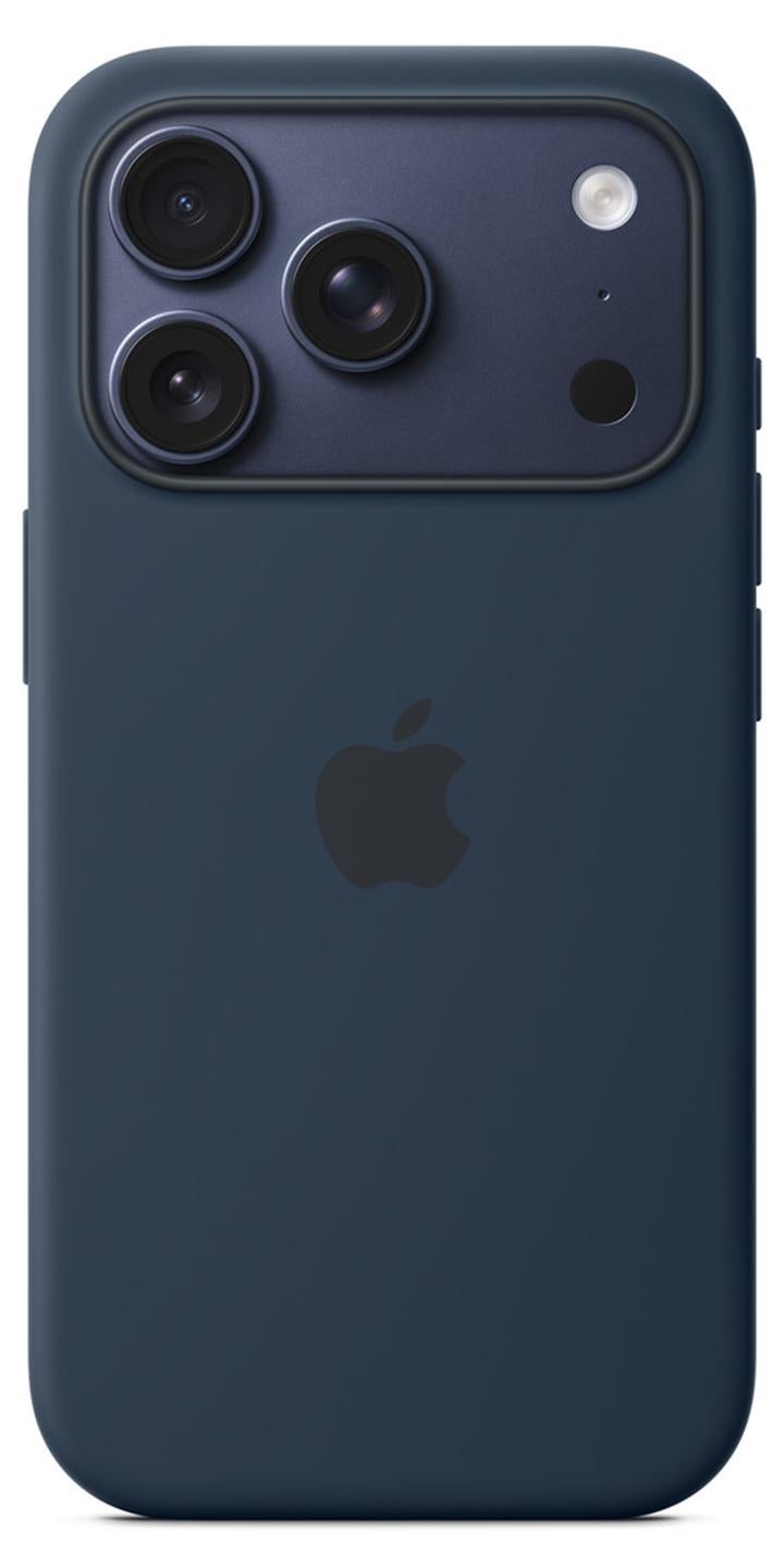 Apple iPhone 17 Pro Silicone Case with MagSafe – Midnight - Image 1