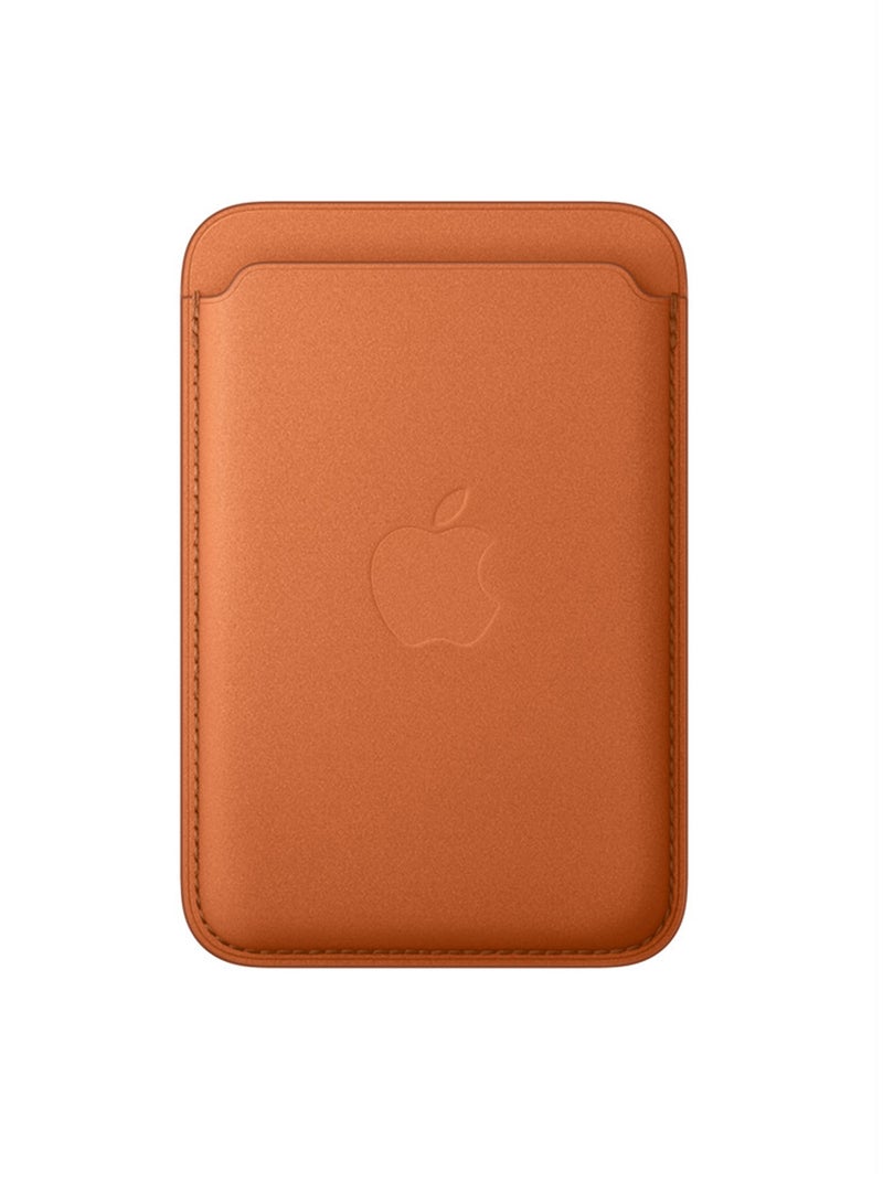 Apple iPhone FineWoven Wallet with MagSafe – Fox Orange - Image 1