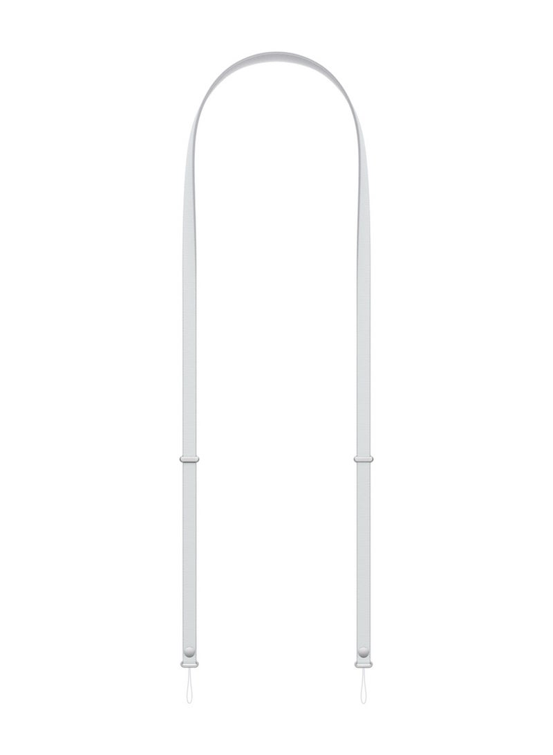 Apple Crossbody Strap - Light Gray - Image 1