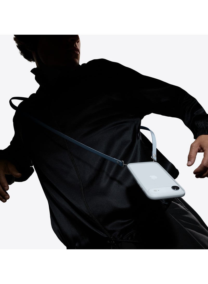 Apple Crossbody Strap - Light Gray - Image 3