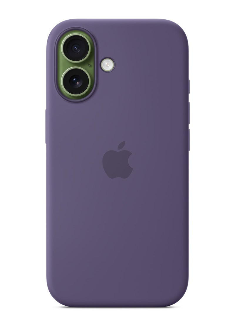 Apple iPhone 17 Silicone Case with MagSafe - Purple Fog - Image 2