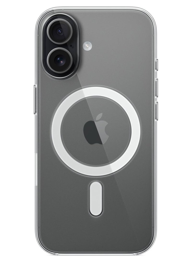 ابل  حافظة آيفون 17 الشفافة مع ميغ سيف - - Image 1