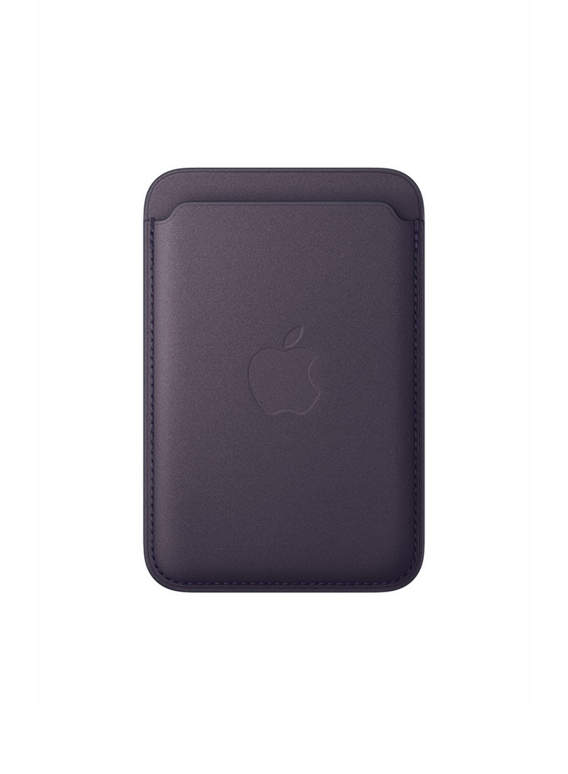 Apple iPhone FineWoven Wallet with MagSafe – Midnight Purple - Image 1