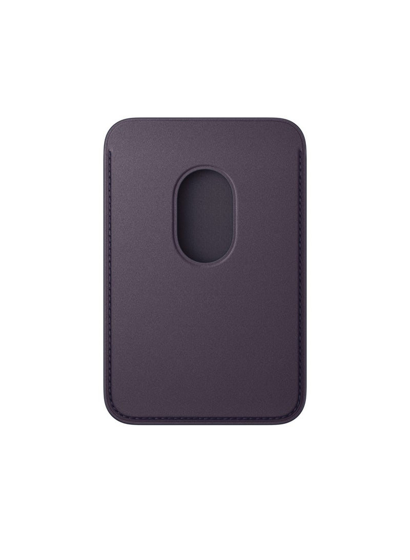 Apple iPhone FineWoven Wallet with MagSafe – Midnight Purple - Image 2