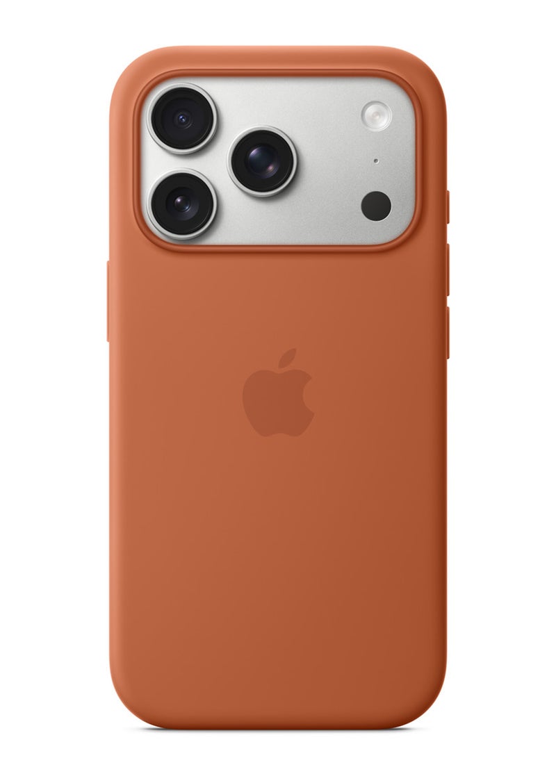Apple iPhone 17 Pro Silicone Case with MagSafe – Terra Cotta - Image 2